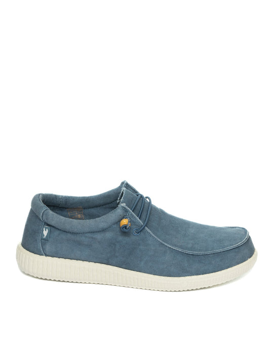 PITAS slipon wallabi azzurro WALLABI WASHED-AZUL