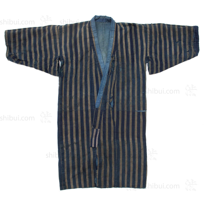 Small Shima Noragi | Japanese Indigo Folk Jacket