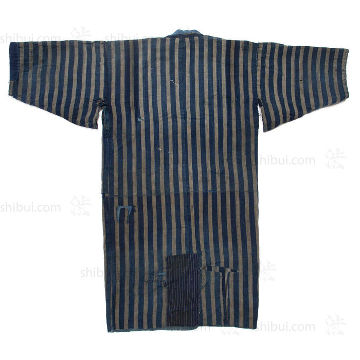 Small Shima Noragi | Japanese Indigo Folk Jacket