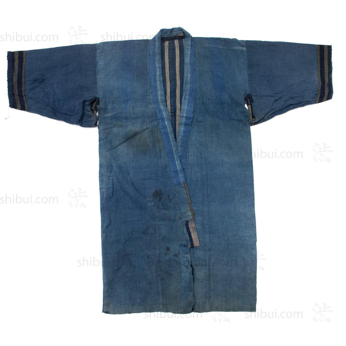 Small Shima Noragi | Japanese Indigo Folk Jacket