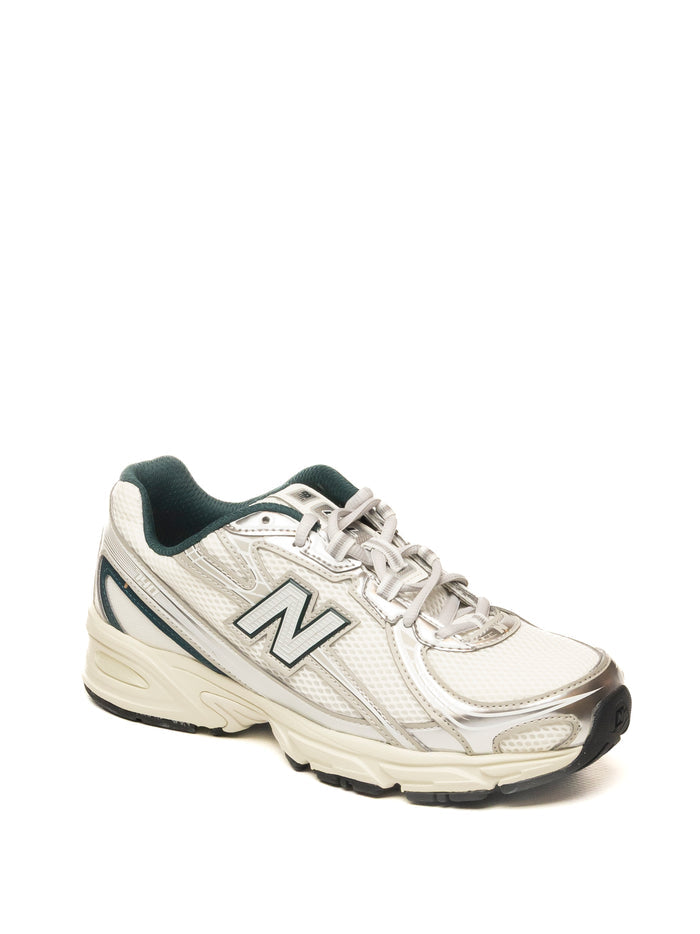 NEW BALANCE sneaker 740 02l bianco/verde 740 2EL-WHT/GREEN