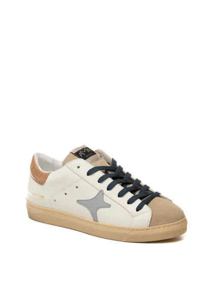 AMA BRAND DELUXE Sneaker snk bianco/taupe SNK 4516-BIA/TAUPE