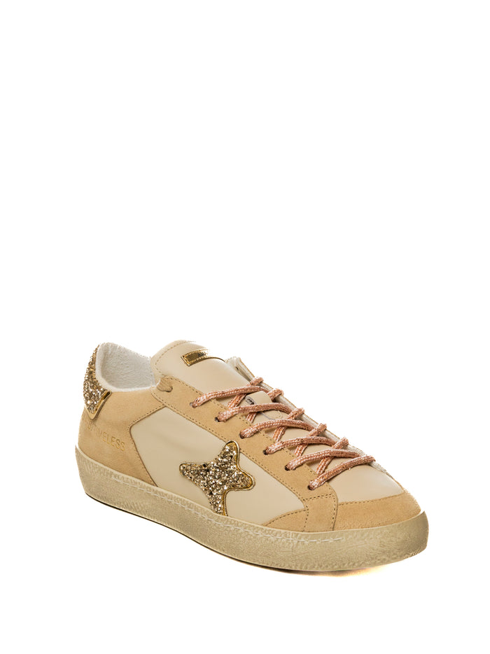 AMA BRAND DELUXE Sneaker time beige/oro TIME 4608-BEIGE/ORO