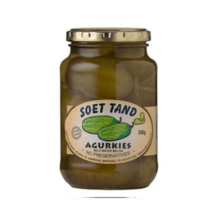 Soet Tand-Agurkies (500 g) | Food, South African | USA's #1 Source for South African Foods - AubergineFoods.com