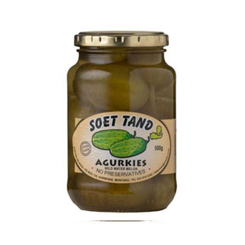 Soet Tand-Agurkies (500 g) | Food, South African | USA's #1 Source for South African Foods - AubergineFoods.com