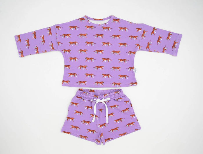 Southern Slumber Geaux Bamboo Sweatshirt Set