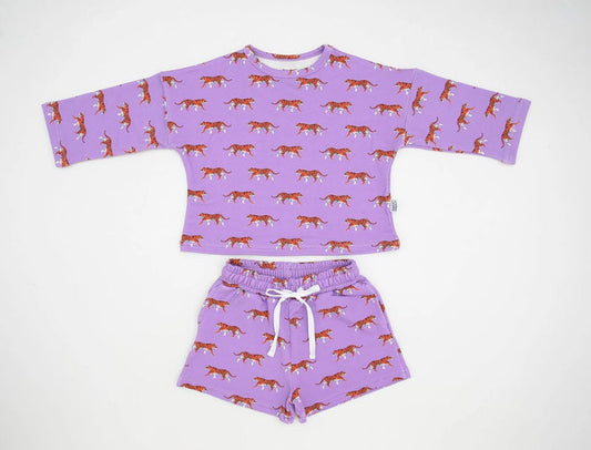 Southern Slumber Geaux Bamboo Sweatshirt Set