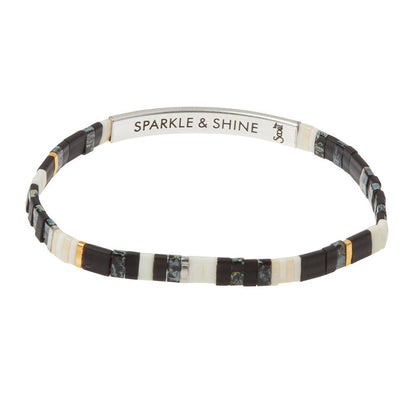 Sparkle & Shine - Good Karma Miyuki Bracelet