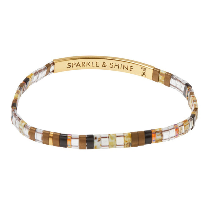 Sparkle & Shine - Good Karma Miyuki Bracelet