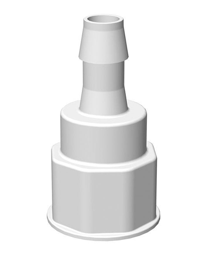 VersaBarb® Spigot Fitting, 1 1/8 Thread w/ 1/2" Hose Barb - Premium laboratory-grade fitting for bioprocessing. | img_1 | Foxx Life Sciences Global | shopfls.com