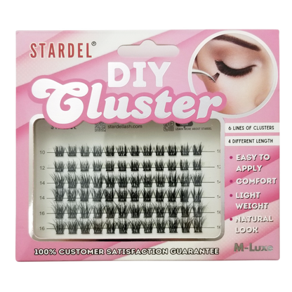 STARDEL_M-LUXE, DIY-CLUSTER (4 DIFFERENT LENGTH, 6 ROW)