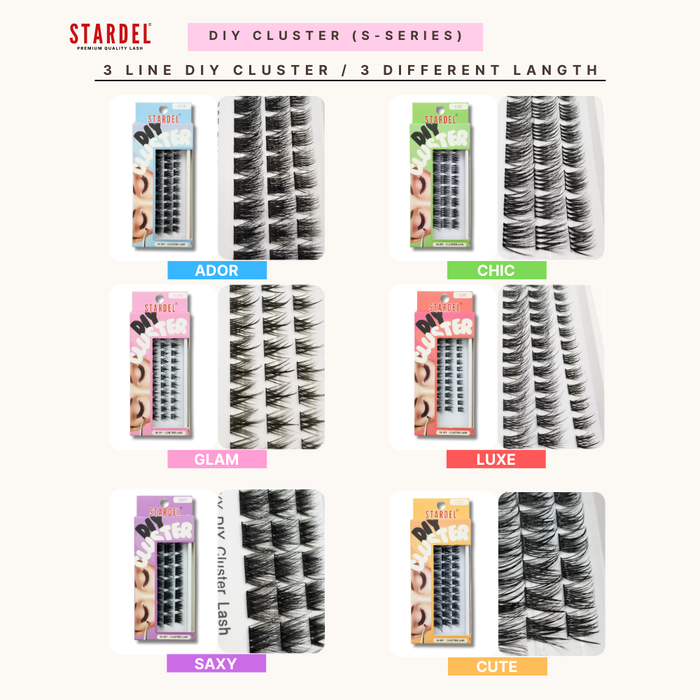 STARDEL_S-ADOR_DIY-CLUSTER (3 DIFFERENT LENGTH)