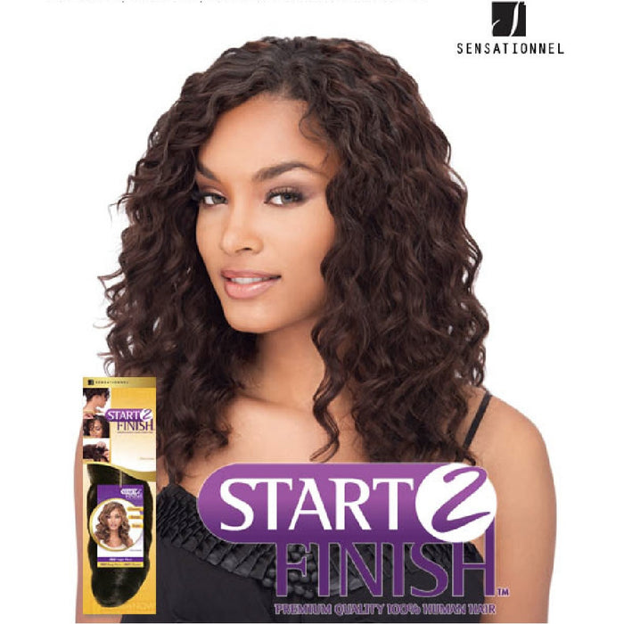 [Sensationnel] Start 2 Finish 100% Human Hair French Spiral - Weaves