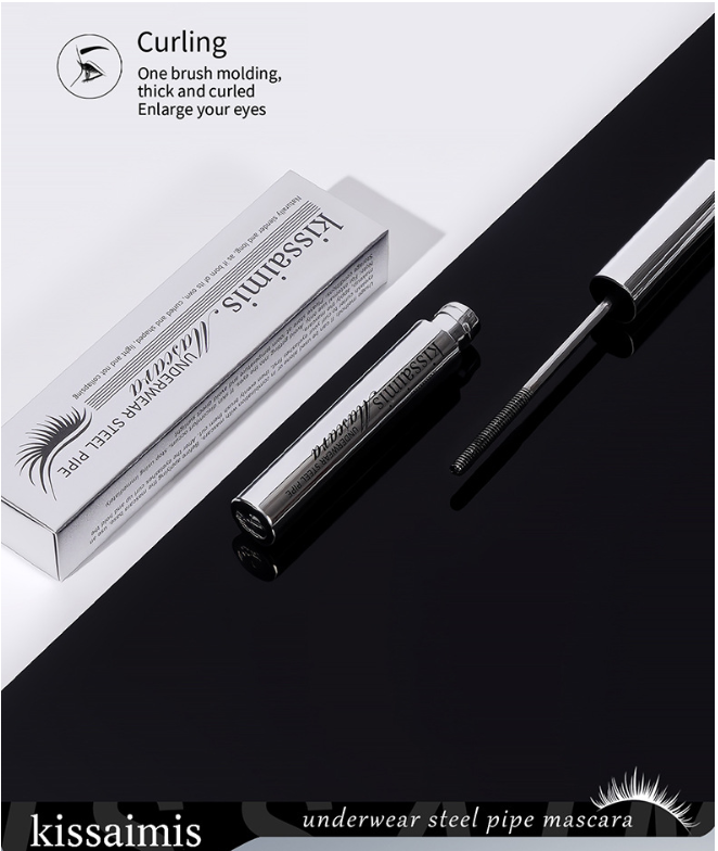 Steel Tube Waterproof Mascara & Lash Primer – Lengthening, Buildable, Sweat-Resistant