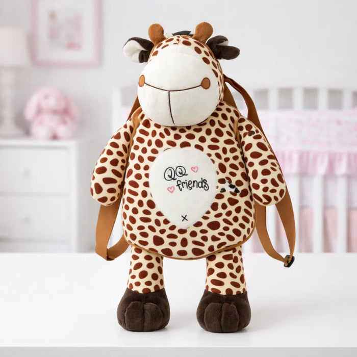 Stuff Toy - Character Backpack - Cream - Giraffe - 119492