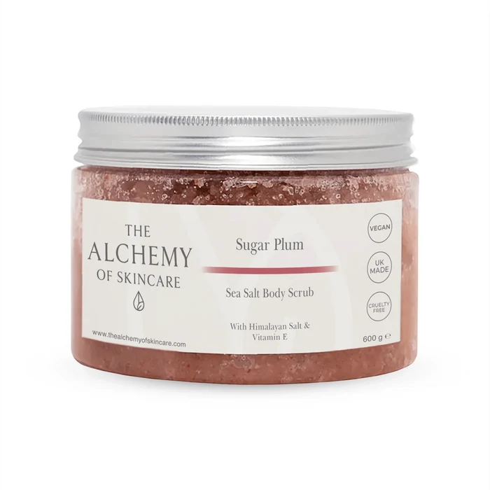Sugar Plum Sea Salt Body Scrub skincare