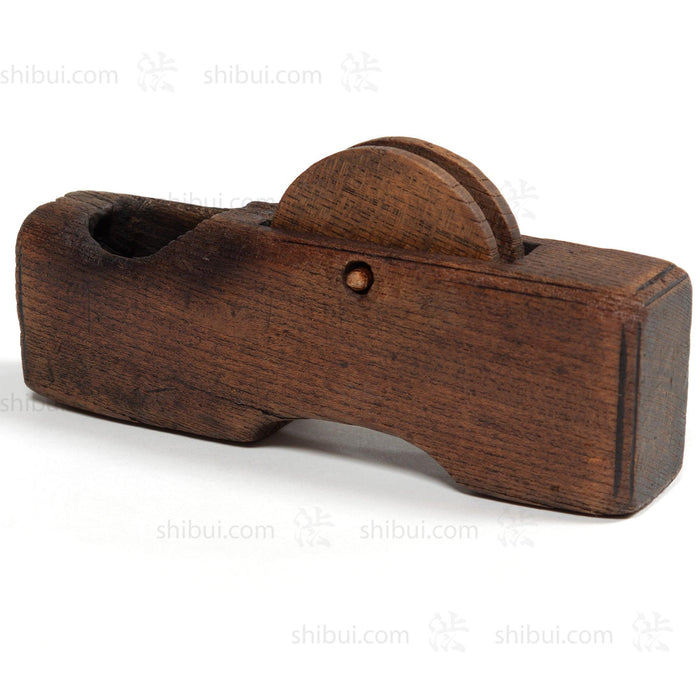 Sumitsubo  Carpenters Ink Line With Asanoha Carved Design