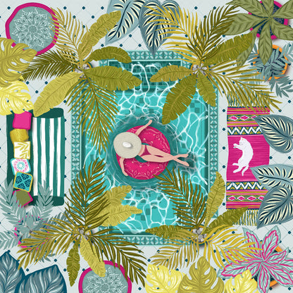 Summer Pool | 1,000 Piece Jigsaw Puzzle