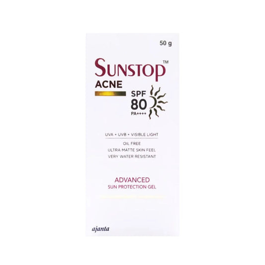 Sunstop Acne Ultra Matte Advanced Sun Protection Gel SPF 80 PA++++