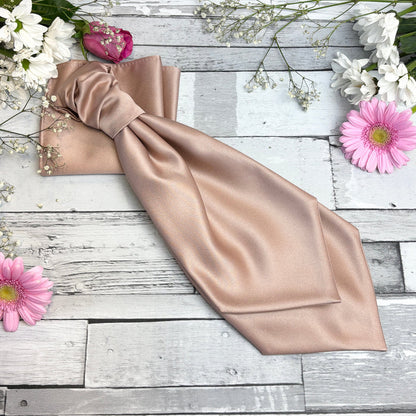 Taupe Wedding Cravat