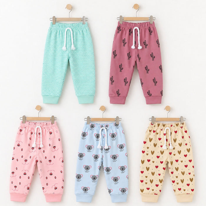 TBS - Pack of 5 - Printed Trousers - Colorful - Characters - 26