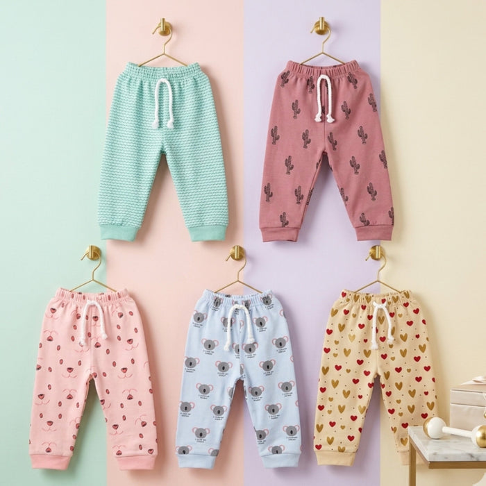 TBS - Pack of 5 - Printed Trousers - Colorful - Characters - 26