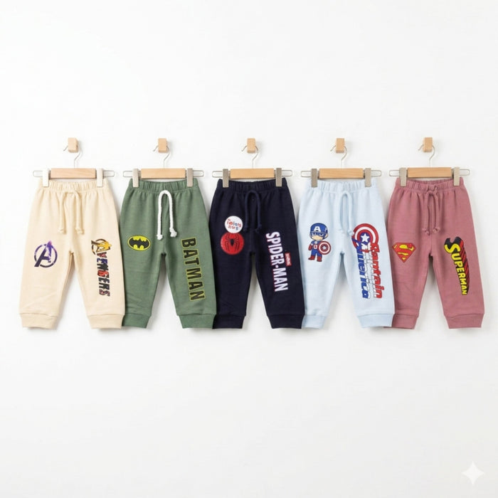 TBS - Pack of 5 - Printed Trousers - Colorful - Super Heroes - 26