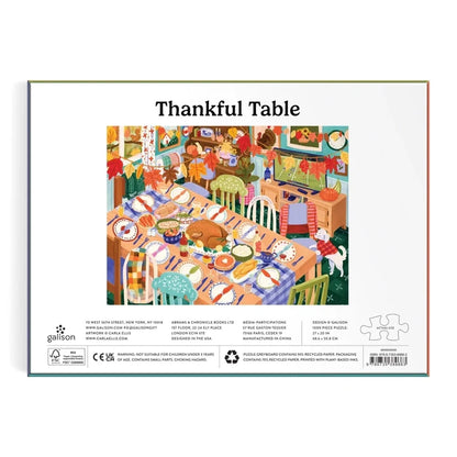 Thankful Table | 1,000 Piece Jigsaw Puzzle