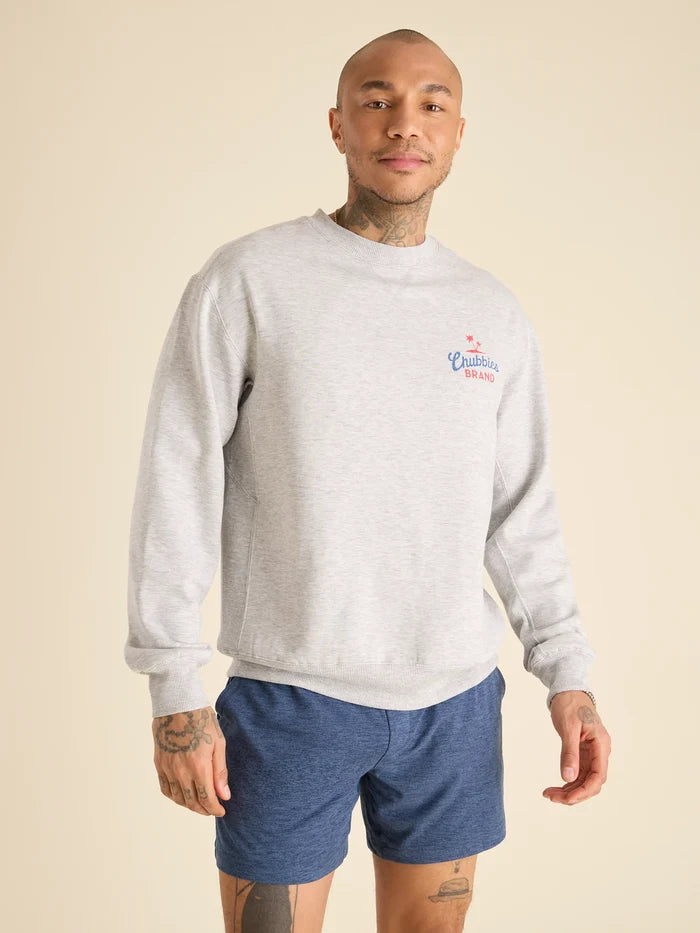 The #1 Fan (Soft Terry Crewneck) - Image 1 - Chubbies Shorts