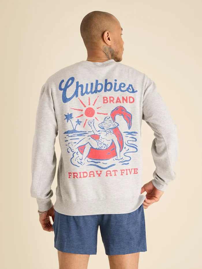 The #1 Fan (Soft Terry Crewneck) - Image 2 - Chubbies Shorts
