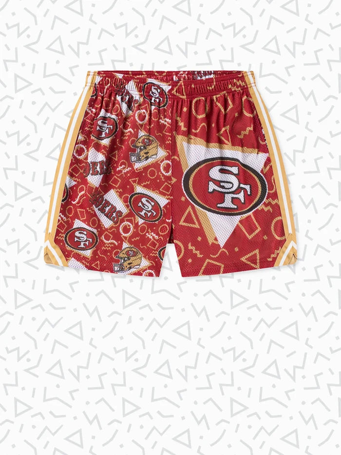 The 49ers Game Day Fit (Mesh Short) - Image 1 - Chubbies Shorts