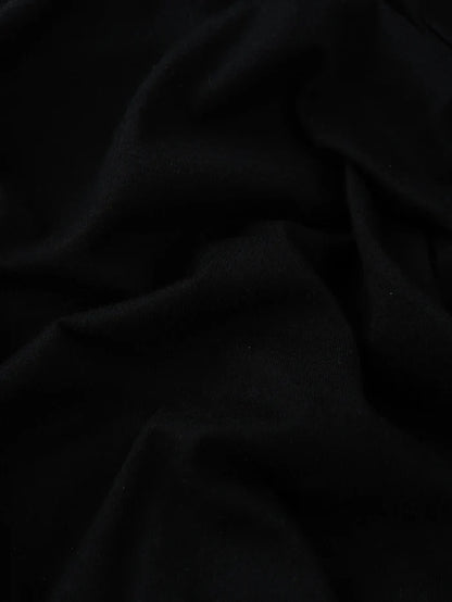 The Basically (L/S Pocket T-Shirt) - True Black - Image 3 - Chubbies Shorts