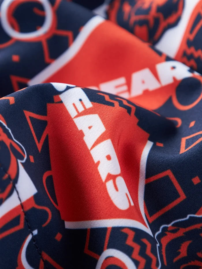 The Bears Game Day Fit (Boys Classic Lined Trunk) - Image 3 - Chubbies Shorts