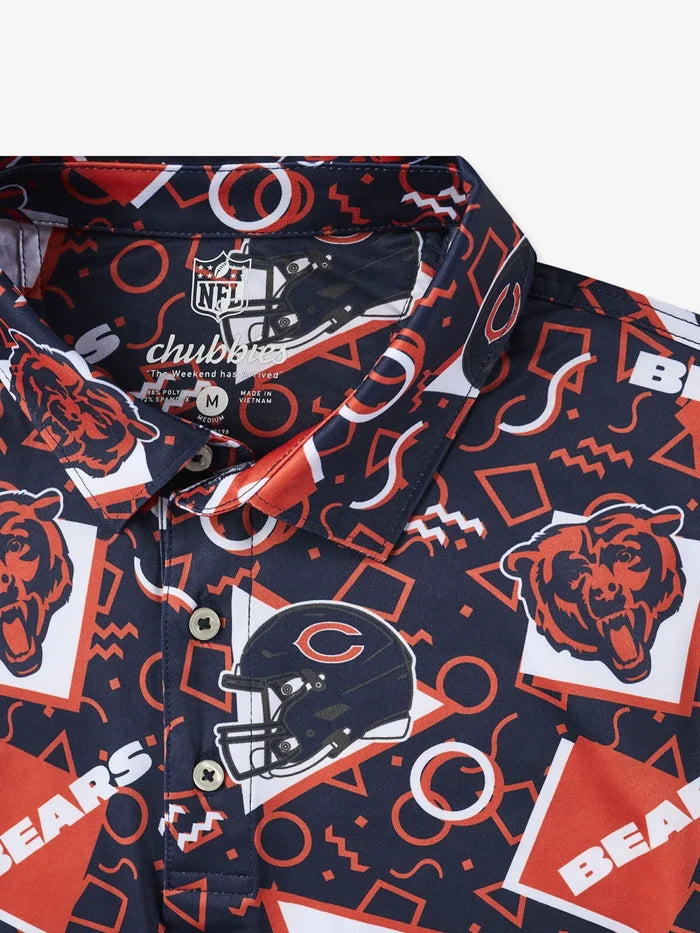 The Bears Game Day Fit (Performance Polo) - Image 2 - Chubbies Shorts