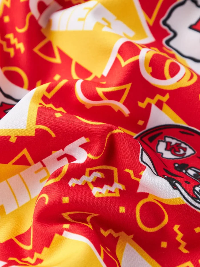 The Chiefs Game Day Fit (Boys Classic Lined Trunk) - Image 2 - Chubbies Shorts