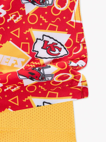 The Chiefs Game Day Fit (Boys Classic Lined Trunk) - Image 3 - Chubbies Shorts