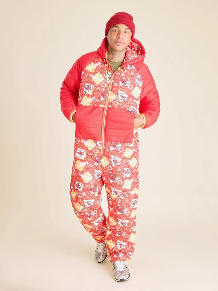 The Chiefs Game Day Fit (NFL Puffer Chubbsie) - Image 1 - Chubbies Shorts