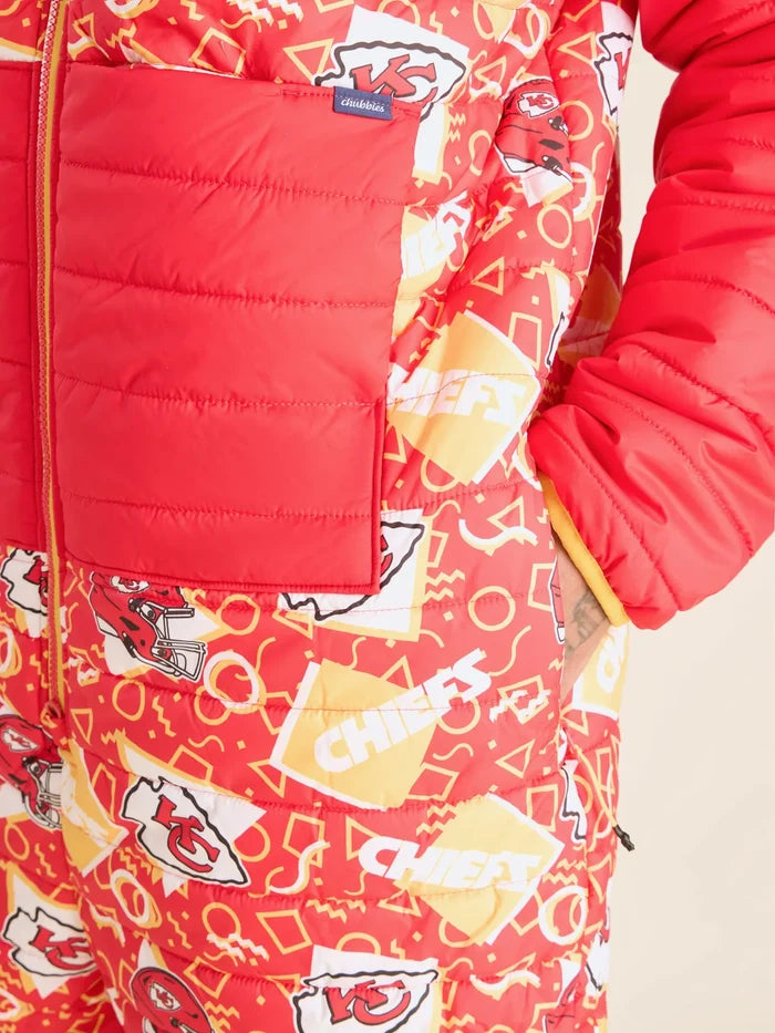 The Chiefs Game Day Fit (NFL Puffer Chubbsie) - Image 5 - Chubbies Shorts