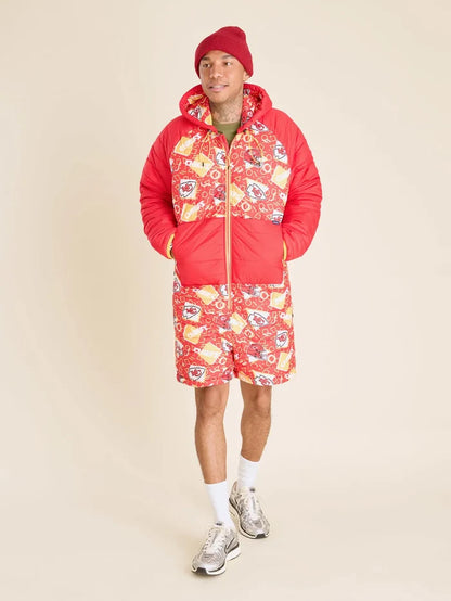 The Chiefs Game Day Fit (NFL Puffer Chubbsie) - Image 6 - Chubbies Shorts