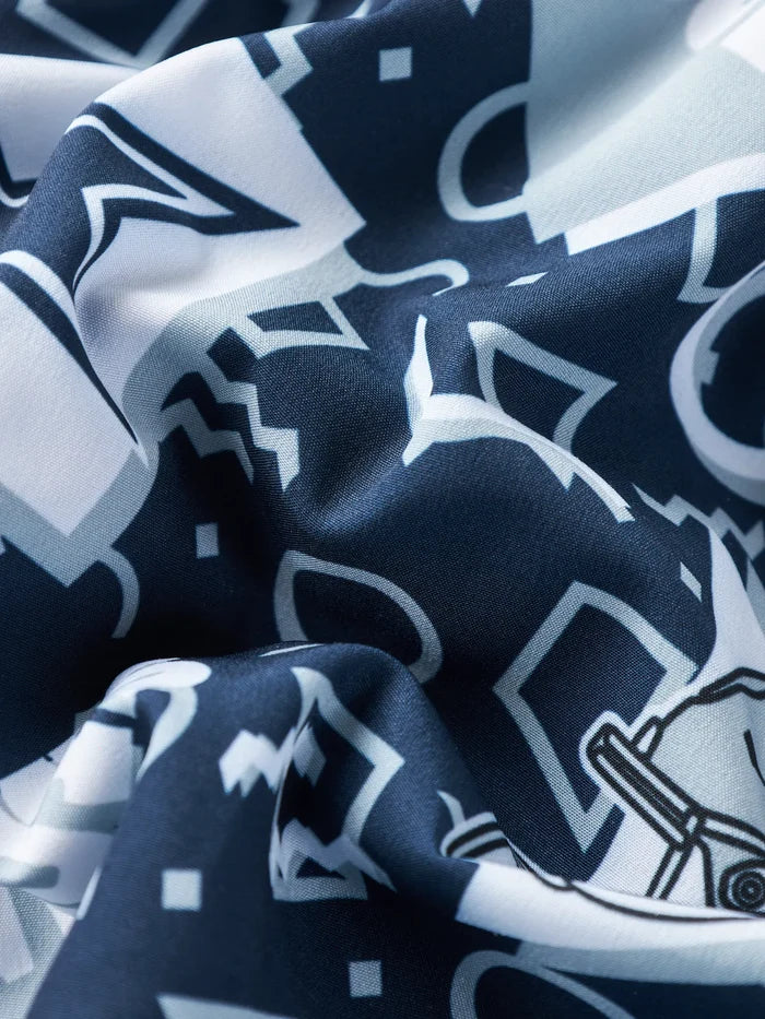The Cowboys Game Day Fit 5.5" (Classic Lined Swim) - Image 3 - Chubbies Shorts