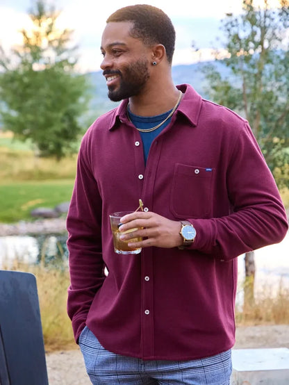 The Dark Ruby (Cloud 10 Overshirt) - Image 1 - Chubbies Shorts