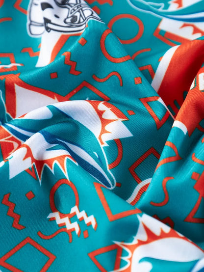 The Dolphins Game Day Fit (Boys Performance Polo) - Image 2 - Chubbies Shorts