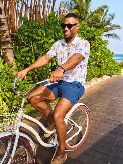 The Dude Where's Macaw (Performance Polo) - Image 1 - Chubbies Shorts