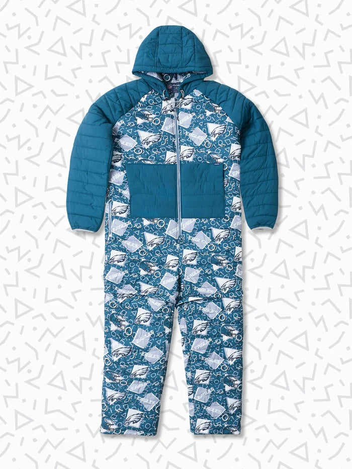 The Eagles Game Day Fit (NFL Puffer Chubbsie) - Image 1 - Chubbies Shorts