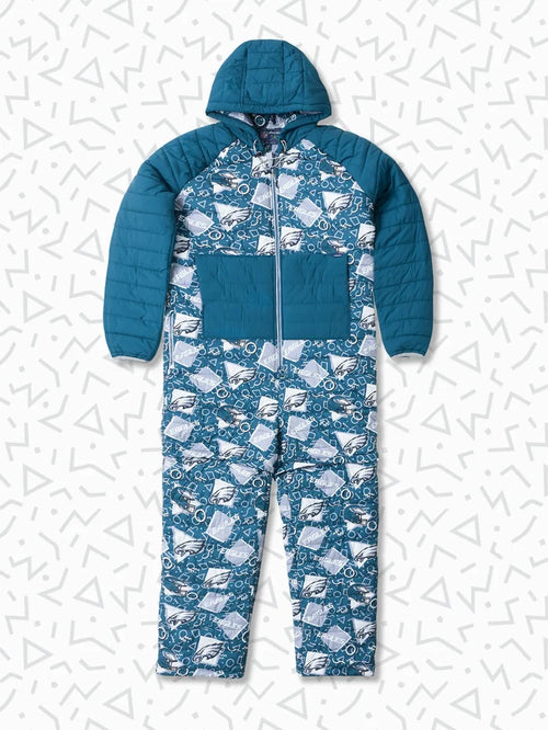 The Eagles Game Day Fit (NFL Puffer Chubbsie) - Image 1 - Chubbies Shorts