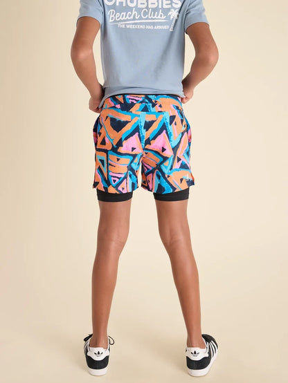 The Exploding Nachos (Boys Ultimate Training Short) - Image 3 - Chubbies Shorts