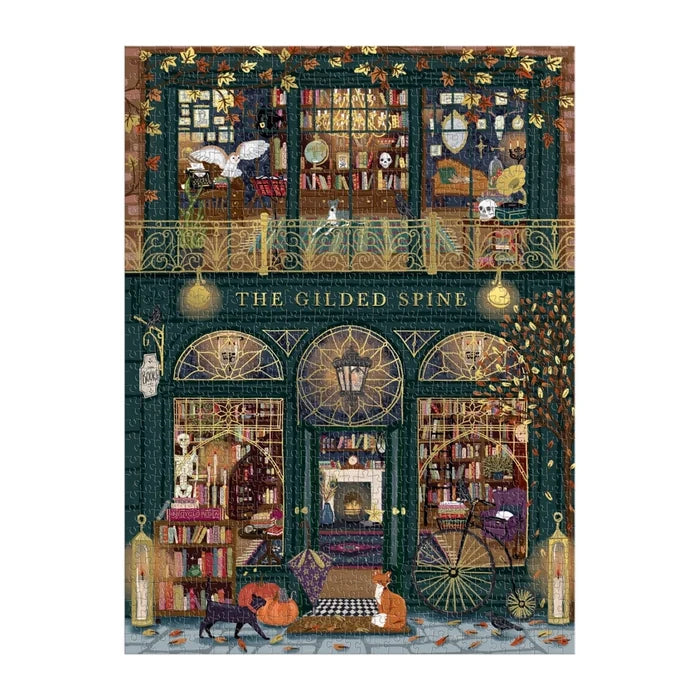 The Gilded Spine  | 1,000 Piece Jigsaw Puzzle