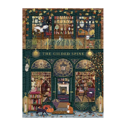 The Gilded Spine  | 1,000 Piece Jigsaw Puzzle