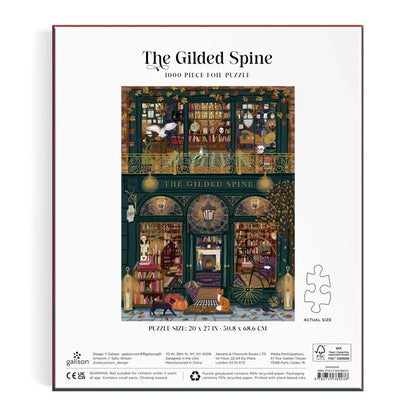 The Gilded Spine  | 1,000 Piece Jigsaw Puzzle