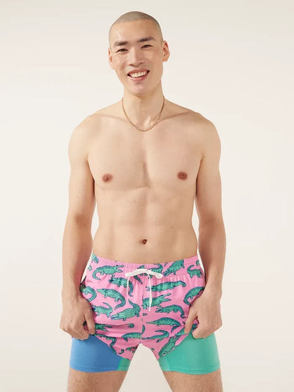 The Glades 4" (Classic Lined Swim Trunk) - Image 1 - Chubbies Shorts